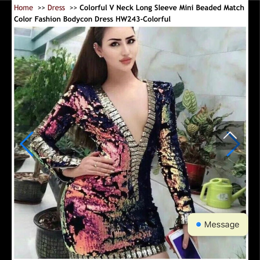 Sequin’s Dress